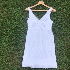 White Vineyard Vines eyelet dress